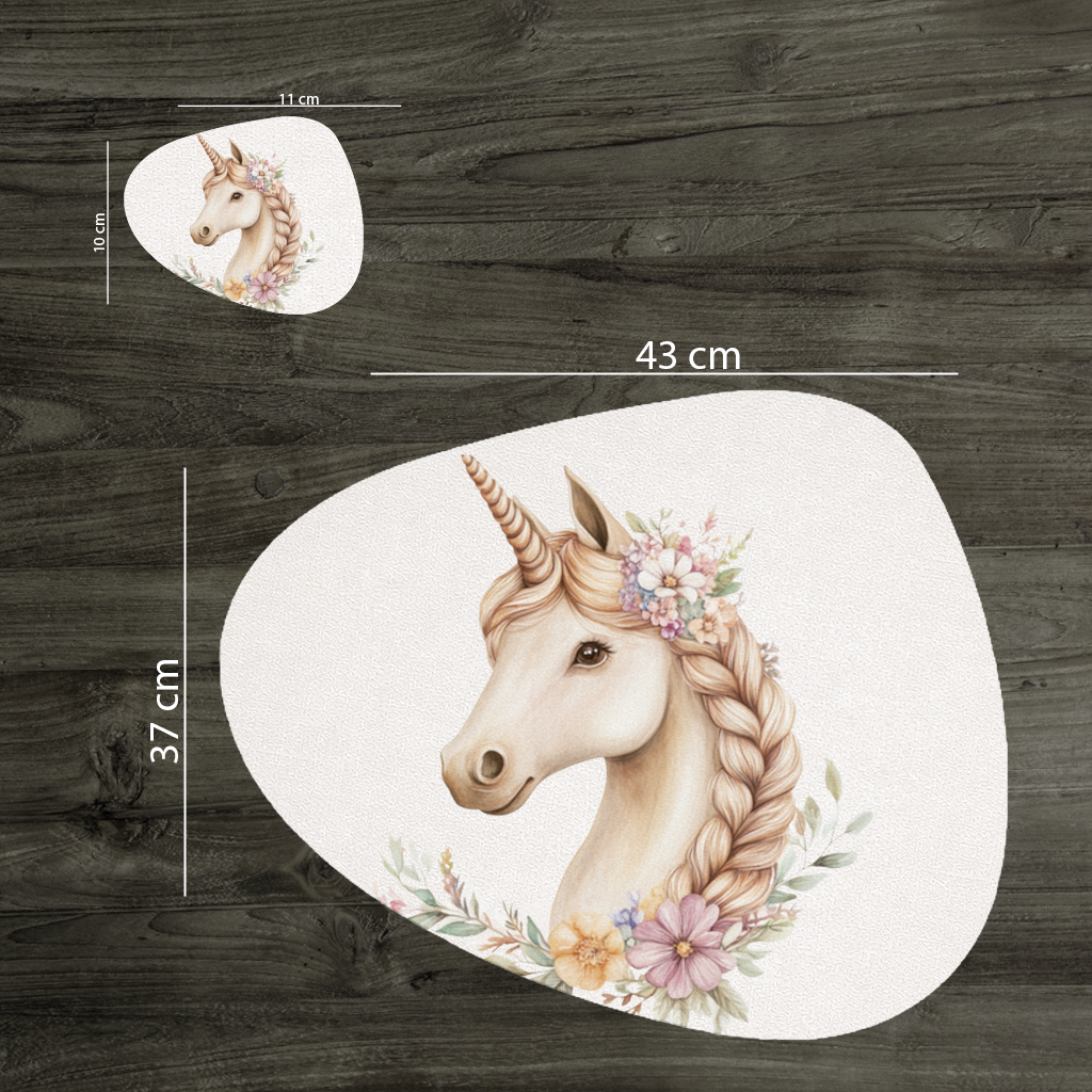 Cottagecore Floral Unicorn 