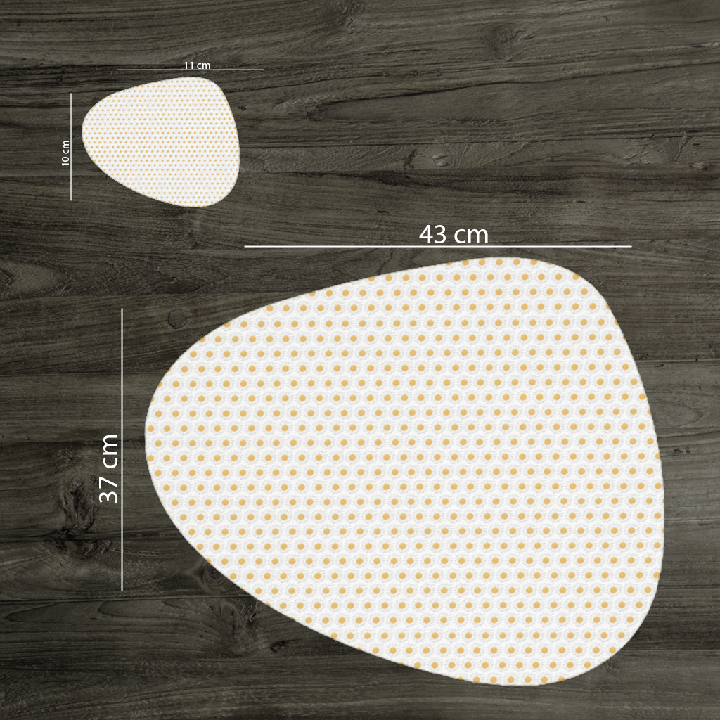 daisy Charger Plate Set  12 Pieces