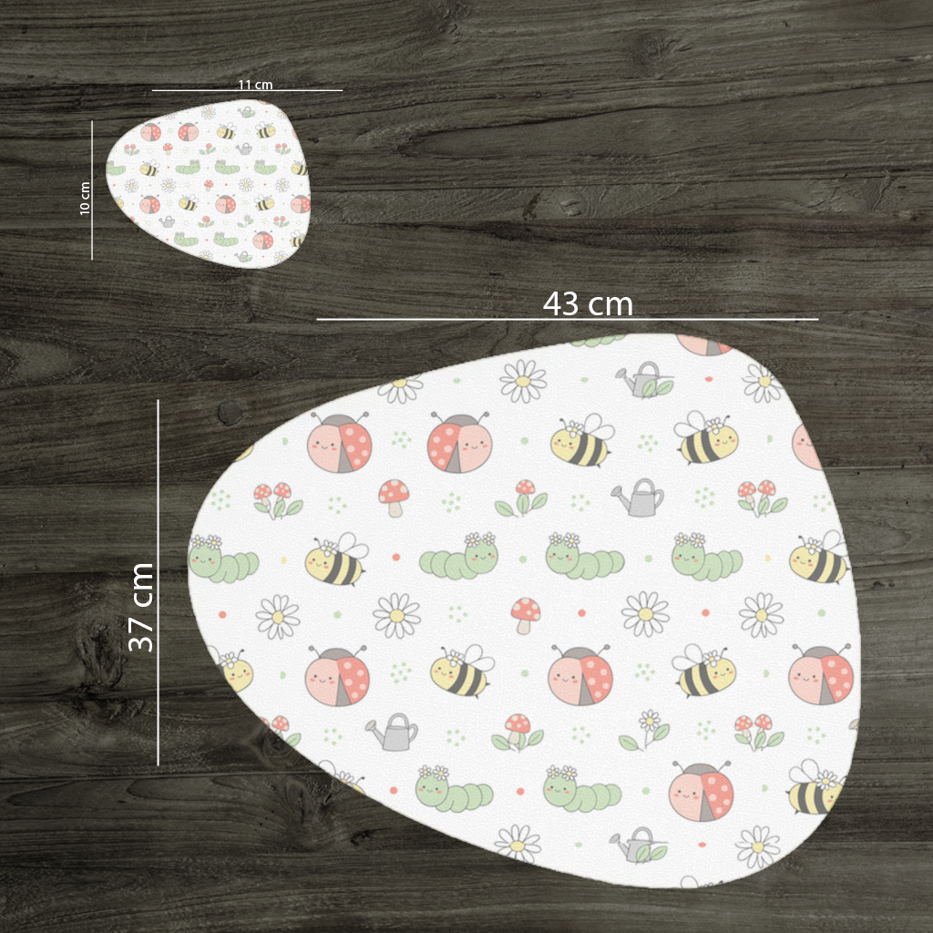 Cute Garden Bugs Pattern