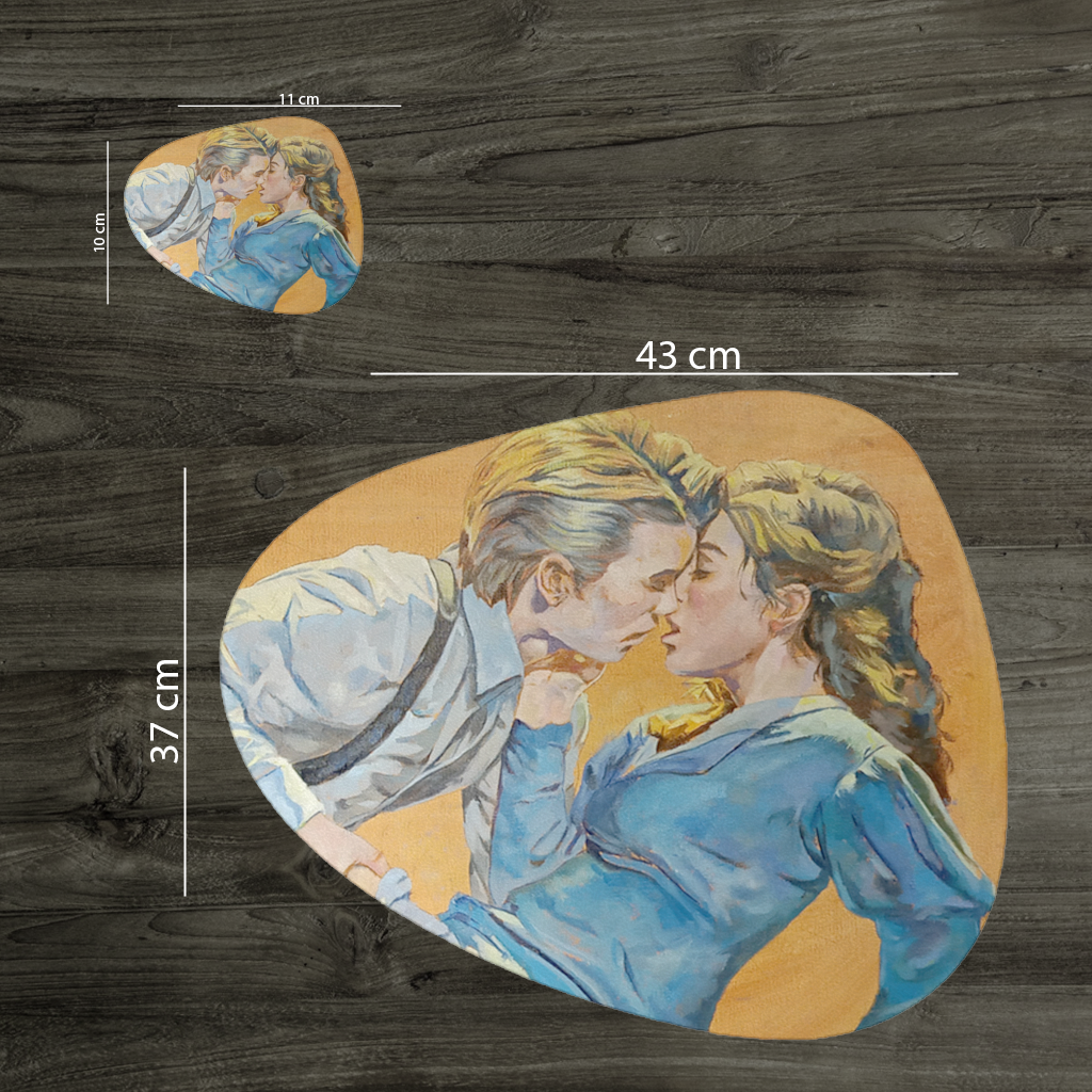 Lust Charger Plate Set  12 Pieces