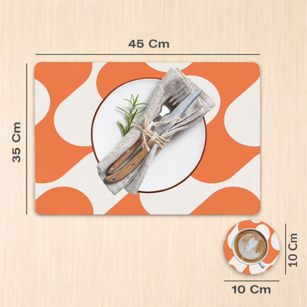 Seamless repeating pattern Charger Plate Set  12 Pieces