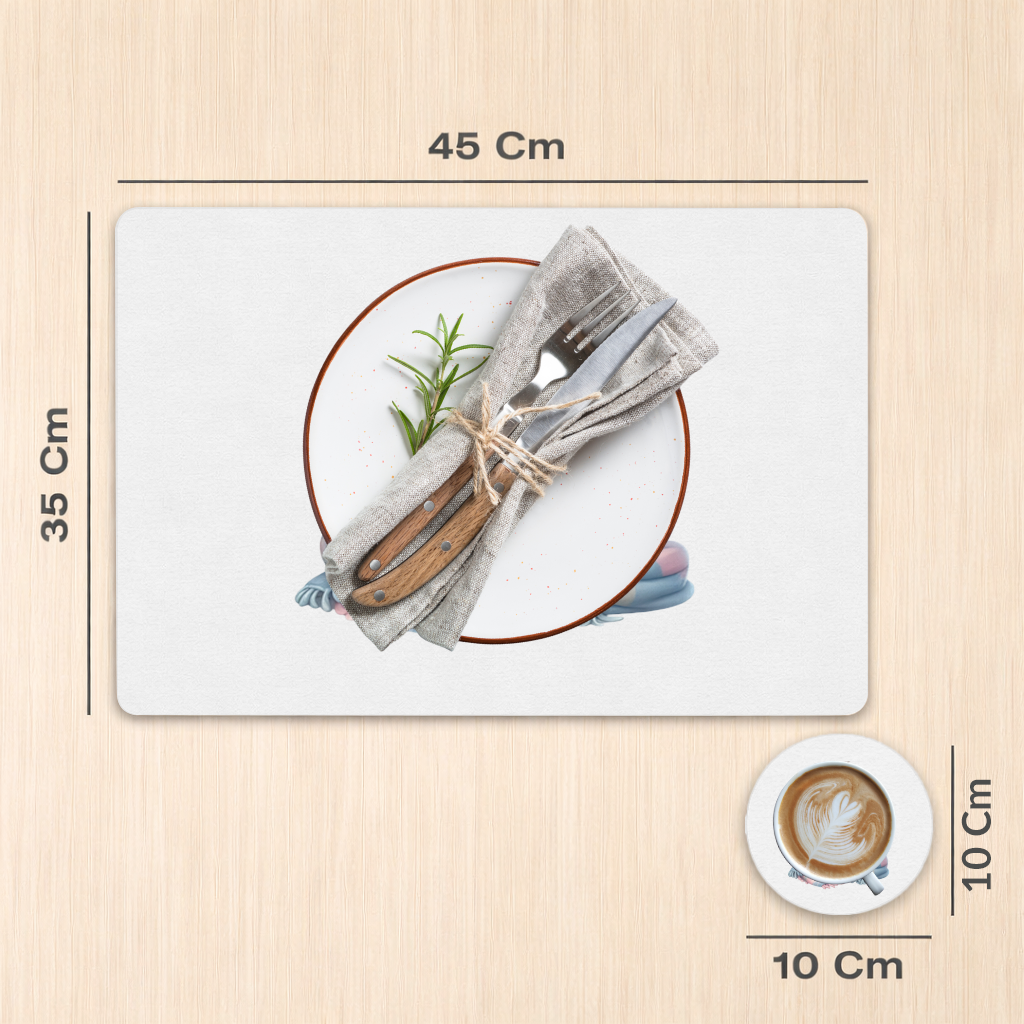 Cute Baby Monkey Wrapped in Blanket Charger Plate Set  12 Pieces