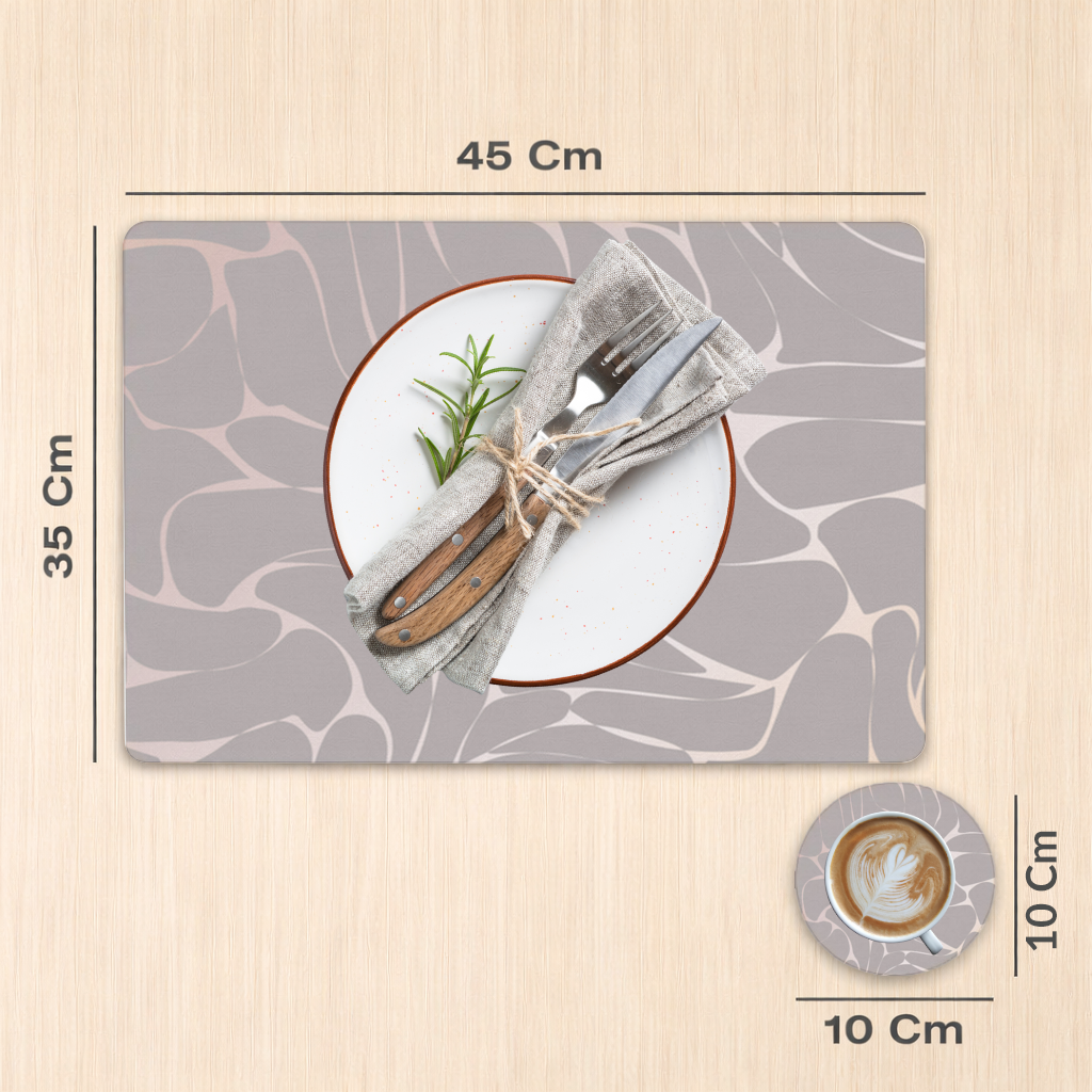 Desen Charger Plate Set  12 Pieces