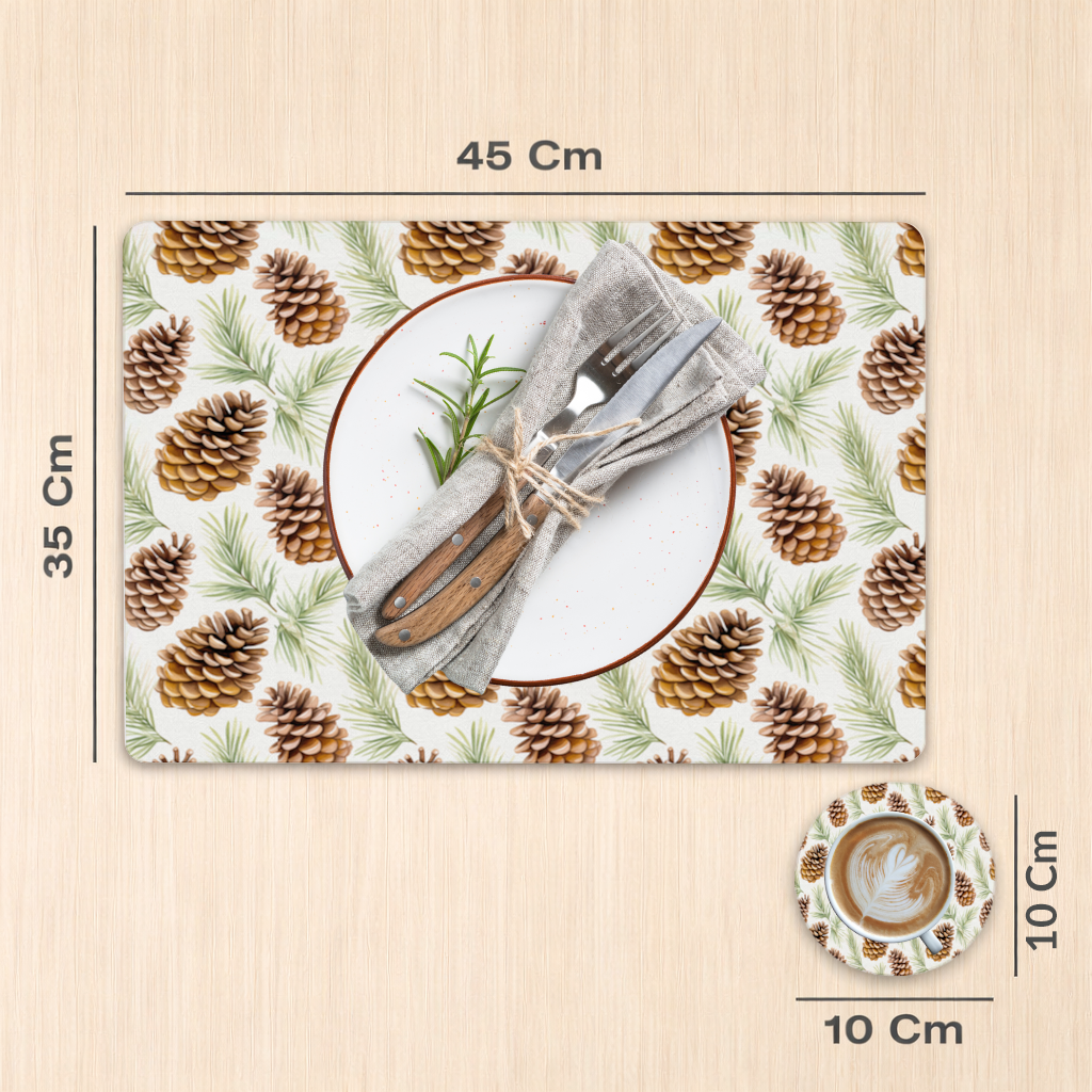 Pinecone Pattern Nature Background 