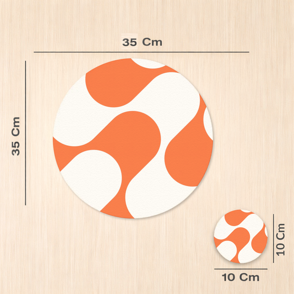 Seamless repeating pattern Charger Plate Set  12 Pieces