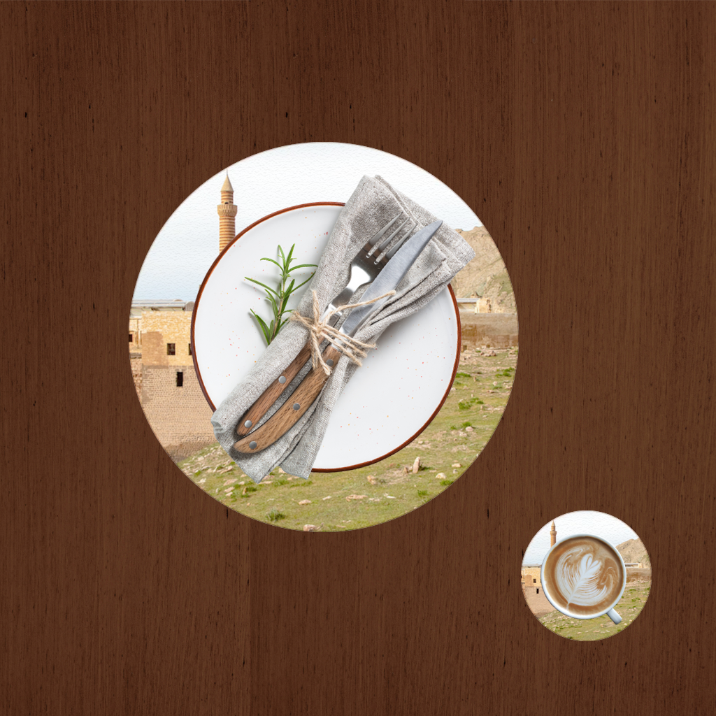 Ishak Pasha Palace  Ottoman Heritage of Eastern Anatolia Charger Plate Set  12 Pieces