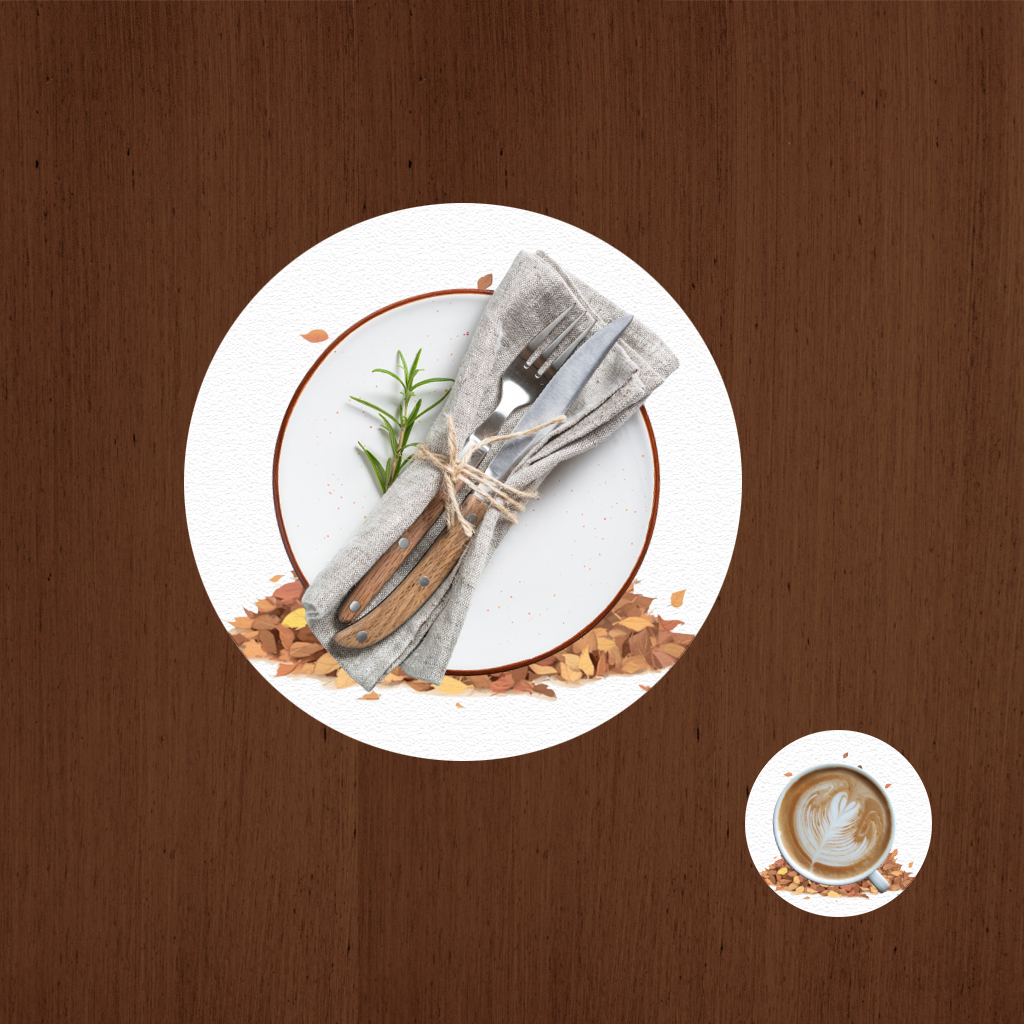 Siamese Cat in Autumn Leaf Pile 