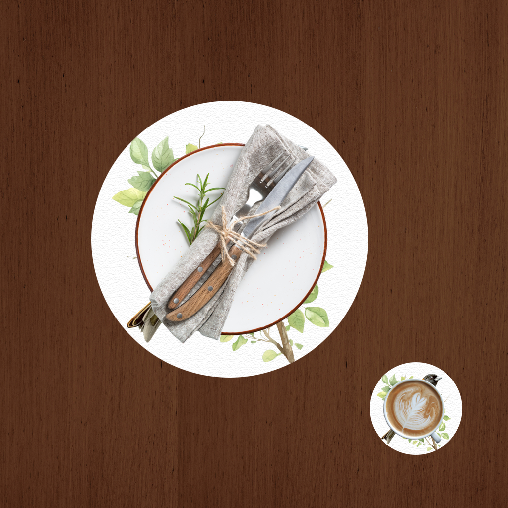 Baltimore Oriole on Branch Charger Plate Set  12 Pieces