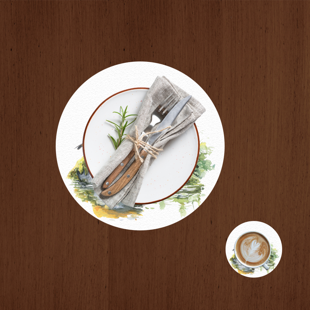 Orange Baltimore Oriole Bird Charger Plate Set  12 Pieces