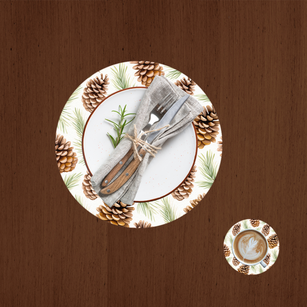 Pinecone Pattern Nature Background