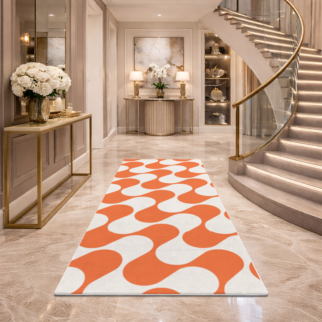 Seamless repeating pattern Hallway & Entryway Rug