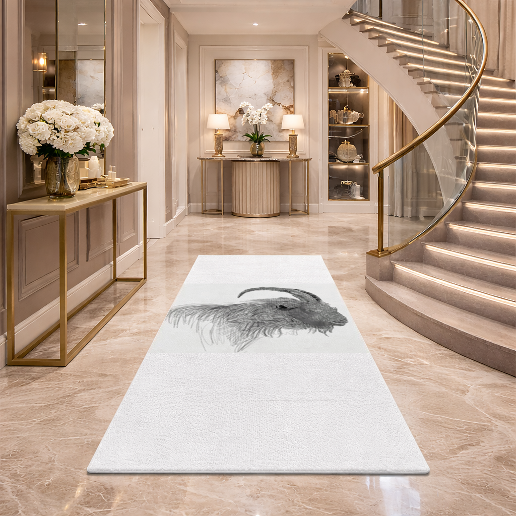 Goat Hallway & Entryway Rug