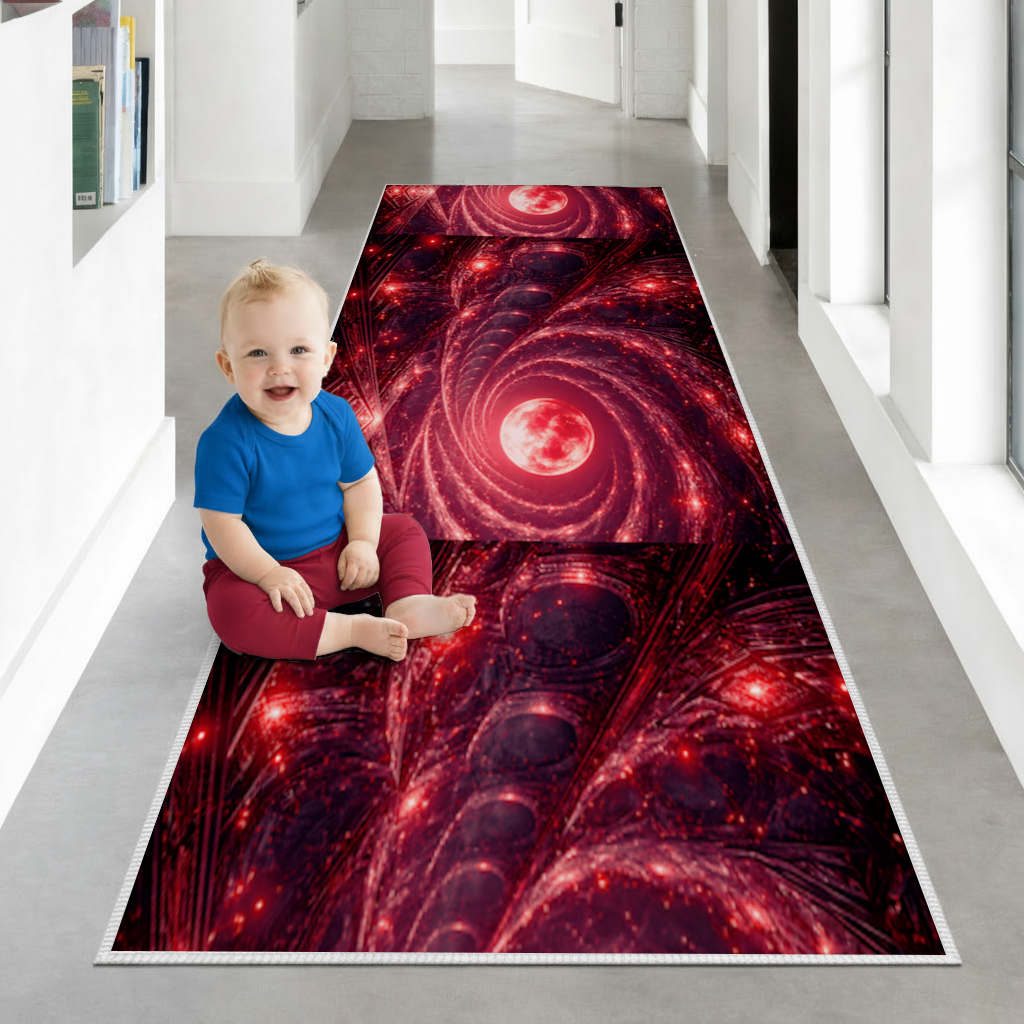 Itachi Uchiha Master of Eternal Tsukuyomi Time Hallway & Entryway Rug