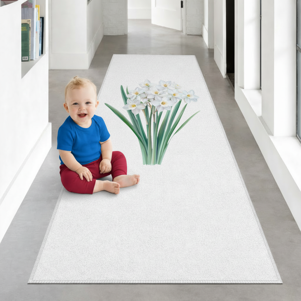 White Daffodil Bouquet Botanical 