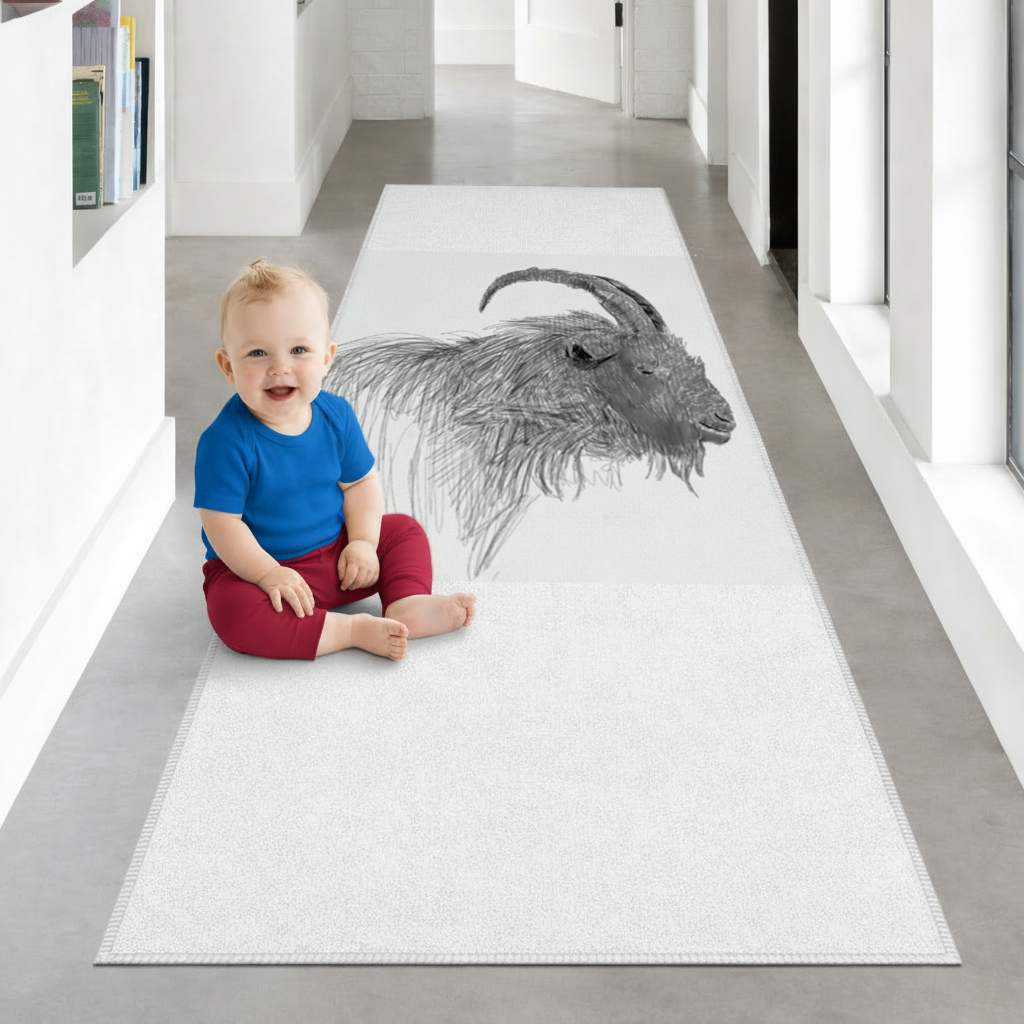 Goat Hallway & Entryway Rug