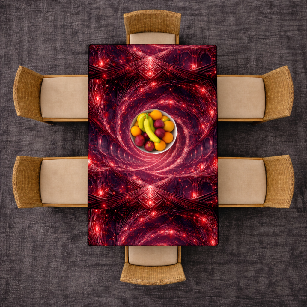 Itachi Uchiha Master of Eternal Tsukuyomi  Time Rectangular Tablecloth