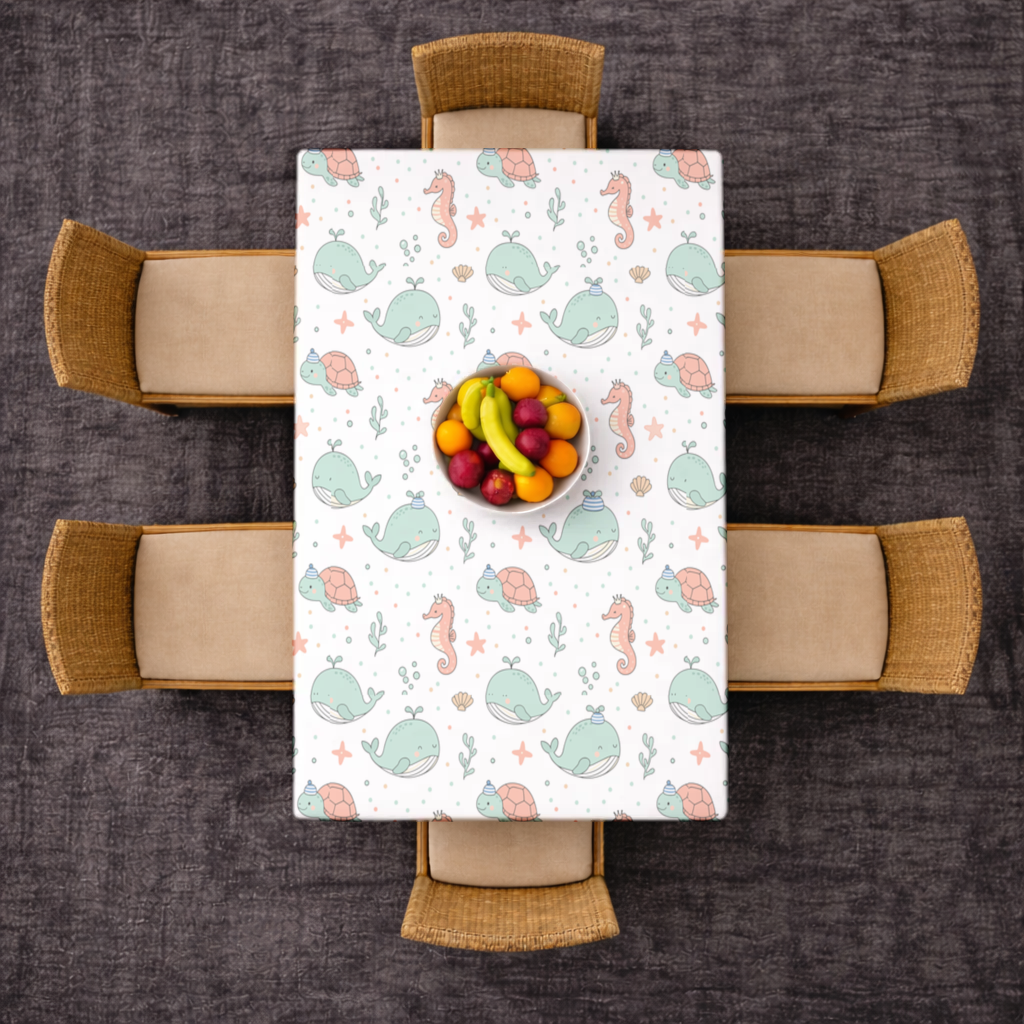 Cute Sea Animals Pattern 
