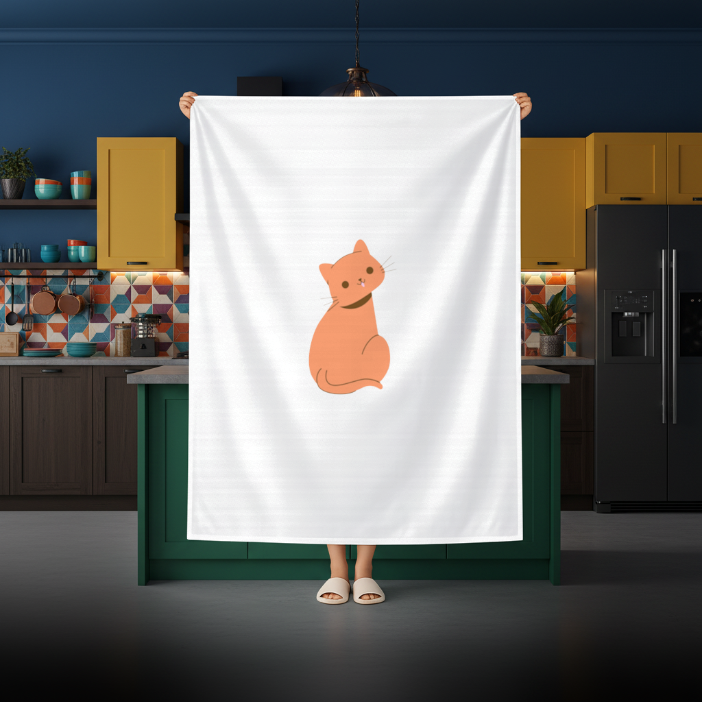 furry feline friends Rectangular Tablecloth