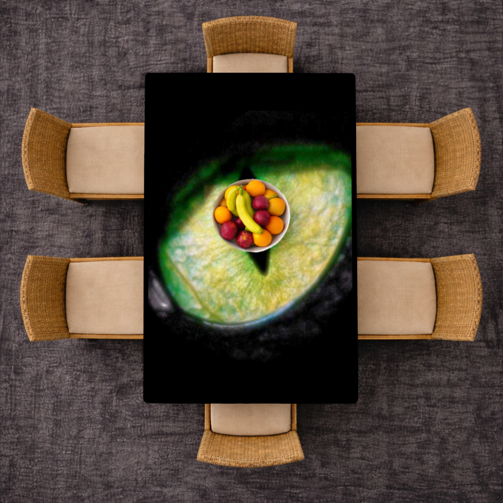 Phanter eye. Rectangular Tablecloth
