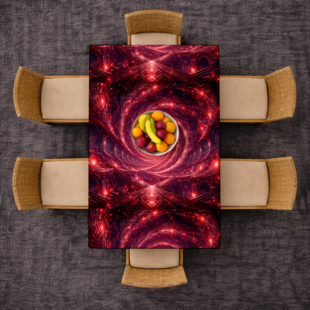 Itachi Uchiha Master of Eternal Tsukuyomi  Time Rectangular Tablecloth