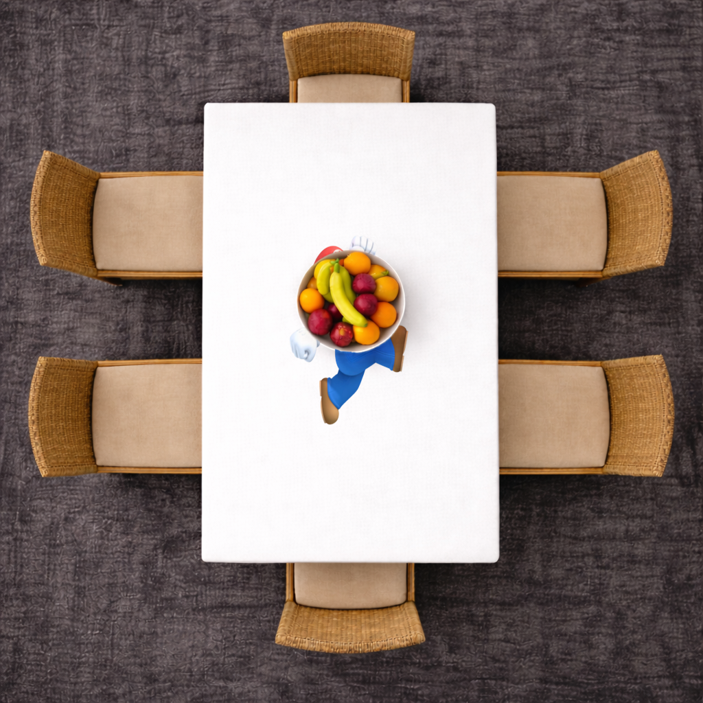 Retro Pixel Hero Design Rectangular Tablecloth