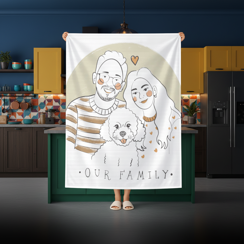 Our Family Rectangular Tablecloth