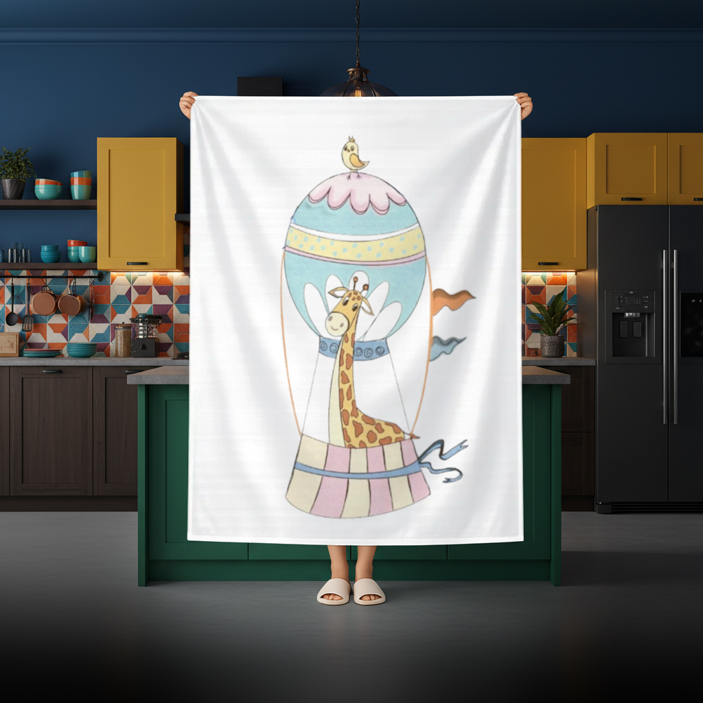 Özgür Zürafa Rectangular Tablecloth