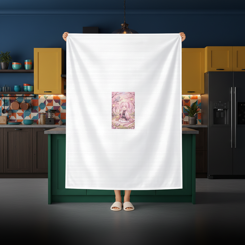 Hanami hokiralı halı Rectangular Tablecloth