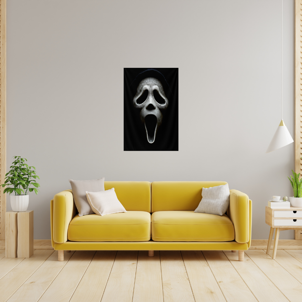 Ghostface The Scream from the Shadows Wall Tapestry