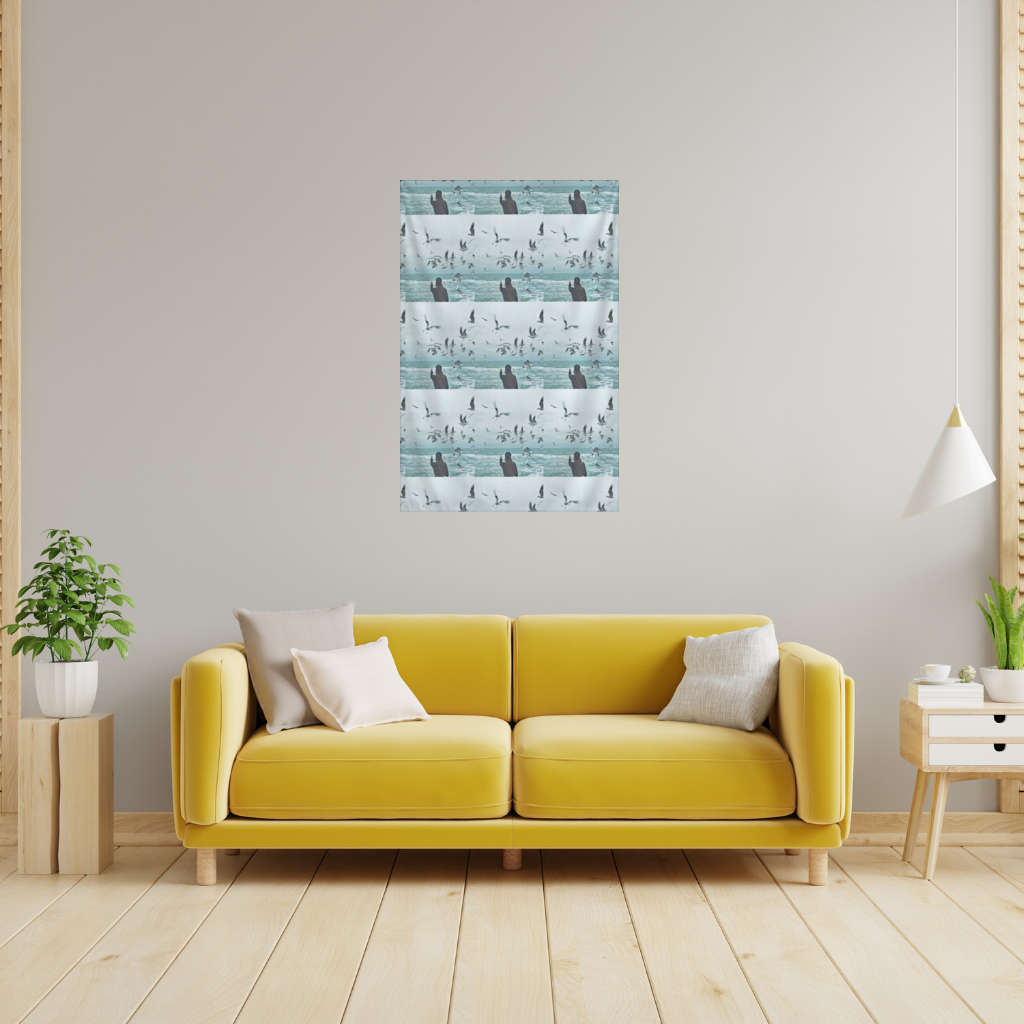 Sea and Birds A Design Interpretation of Freedom Wall Tapestry