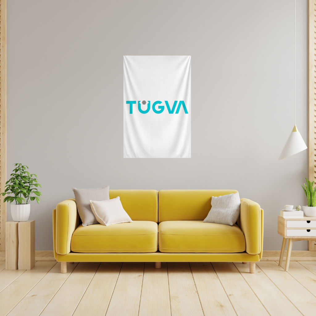 Tügva logo test ürünleri Duvar Örtüsü