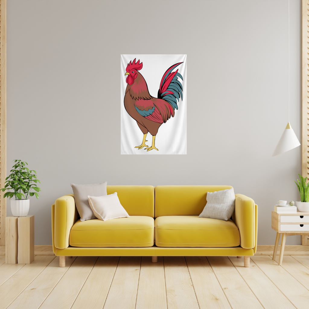 Wilson Lo Siento Retro Graphic Art Wall Tapestry