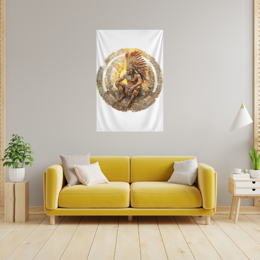 Ancient Aztec Sun Warrior 