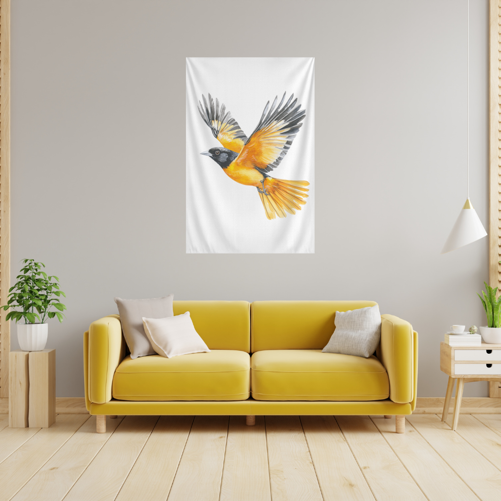 Watercolor Baltimore Oriole 