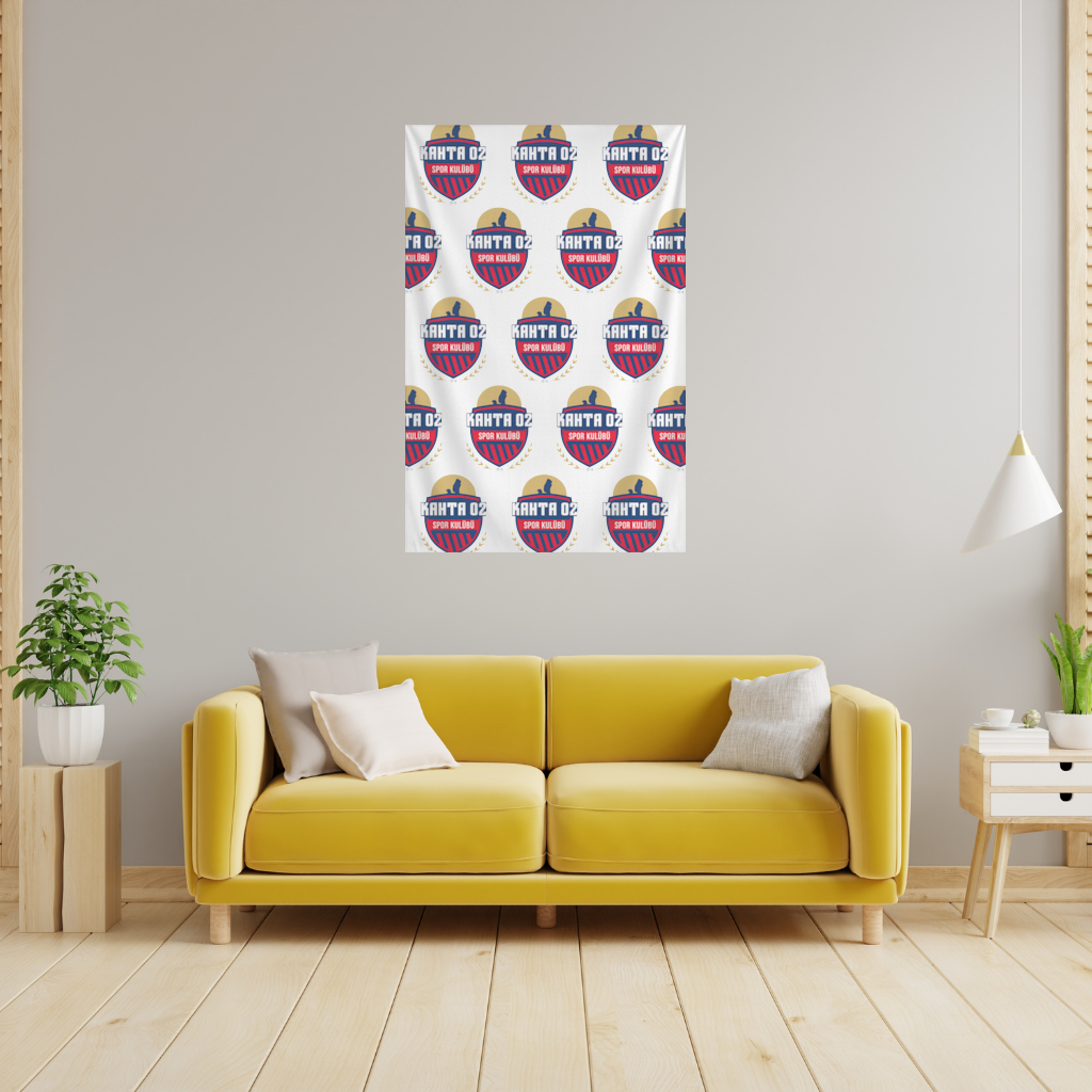 Kahta 02 Spor Kulübü Grid Wall Tapestry