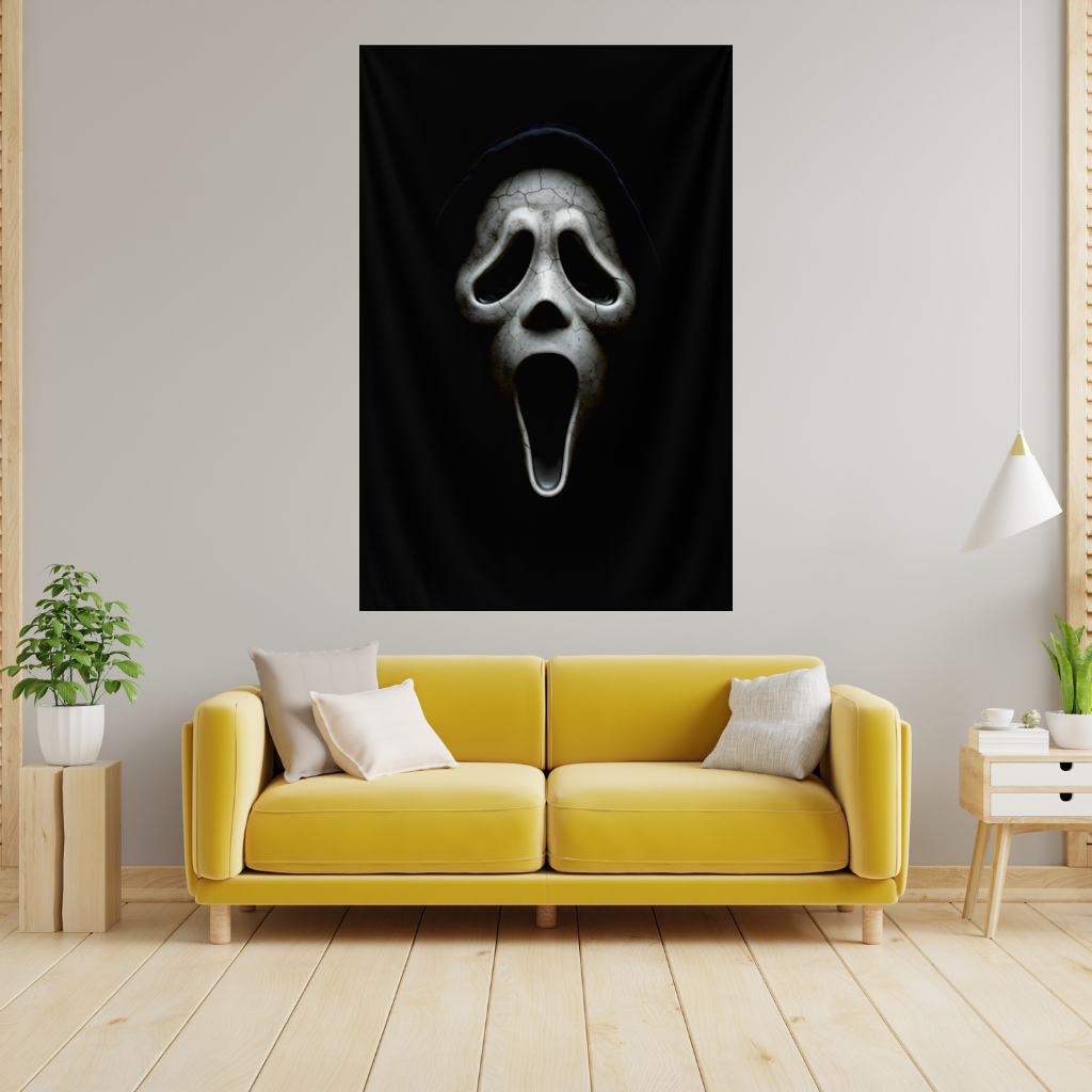 Ghostface The Scream from the Shadows Wall Tapestry