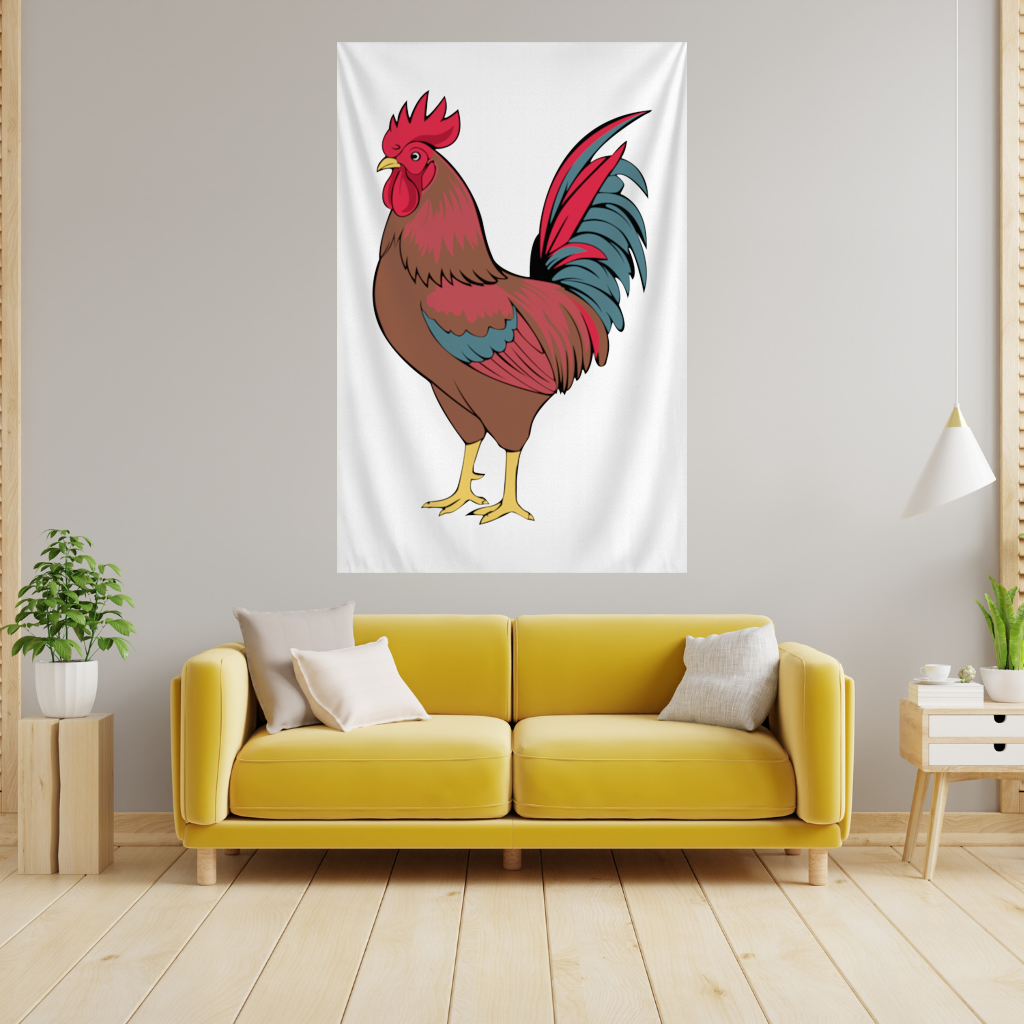 Wilson Lo Siento Retro Graphic Art Wall Tapestry