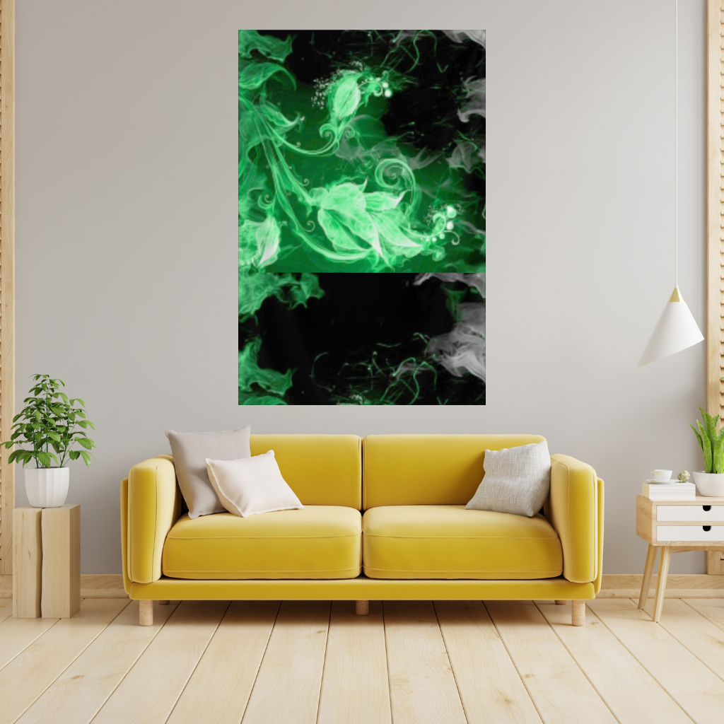 Green and black smokes 