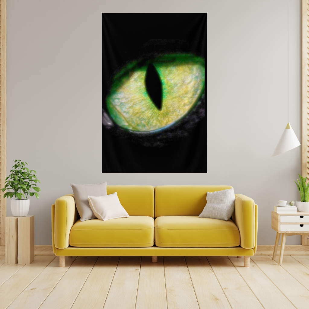 Phanter eye. Wall Tapestry