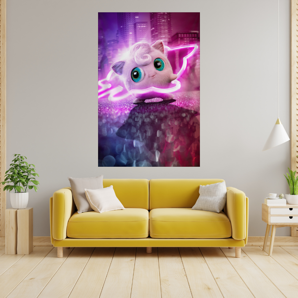 Cyberpunk Pink Fluffy Creature 