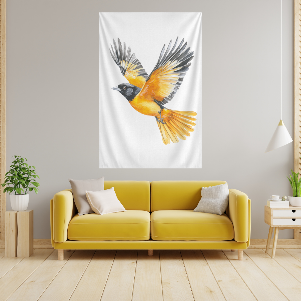 Watercolor Baltimore Oriole 