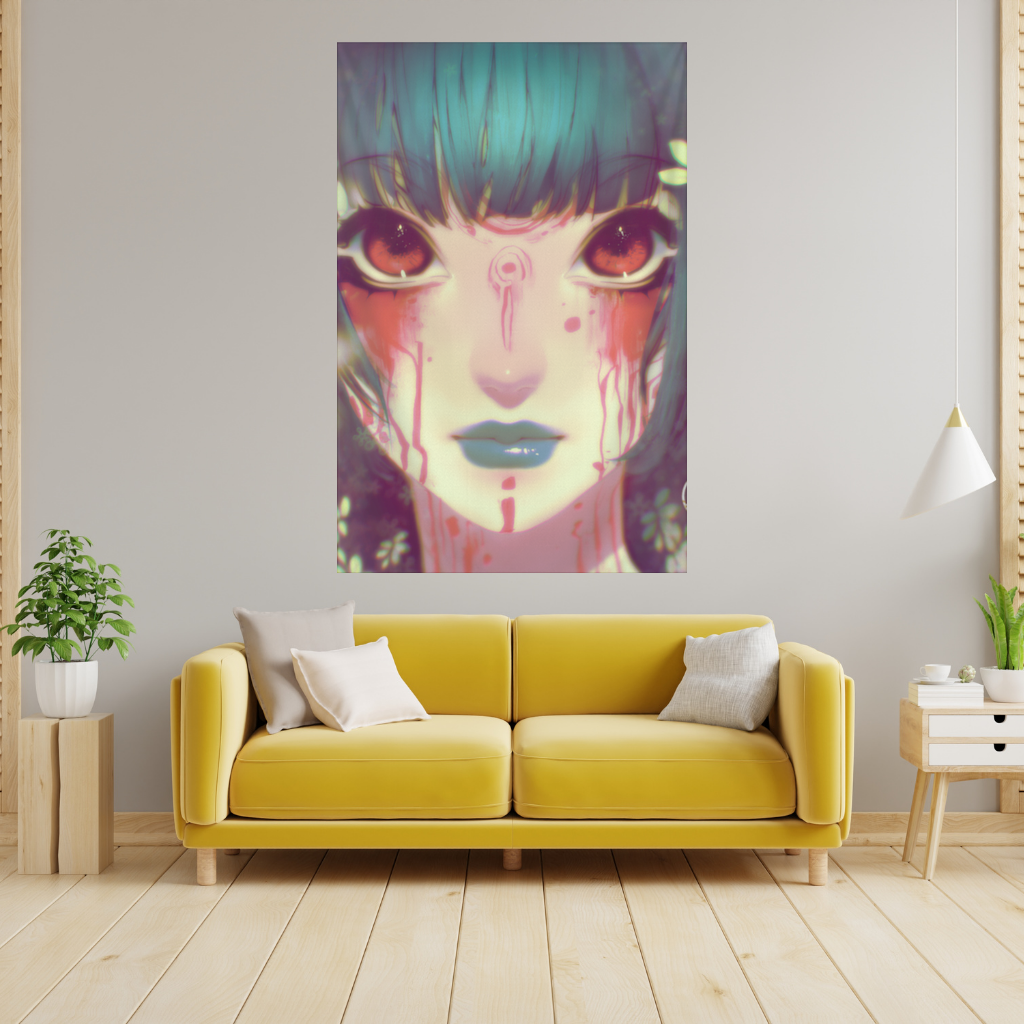 secret green Wall Tapestry
