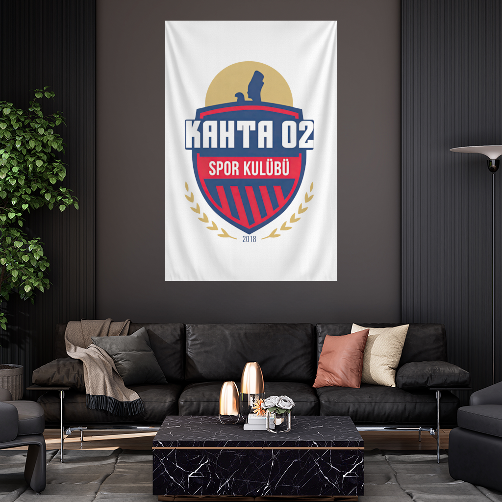 Kahta 02 Spor Kulübü Arması Duvar Örtüsü