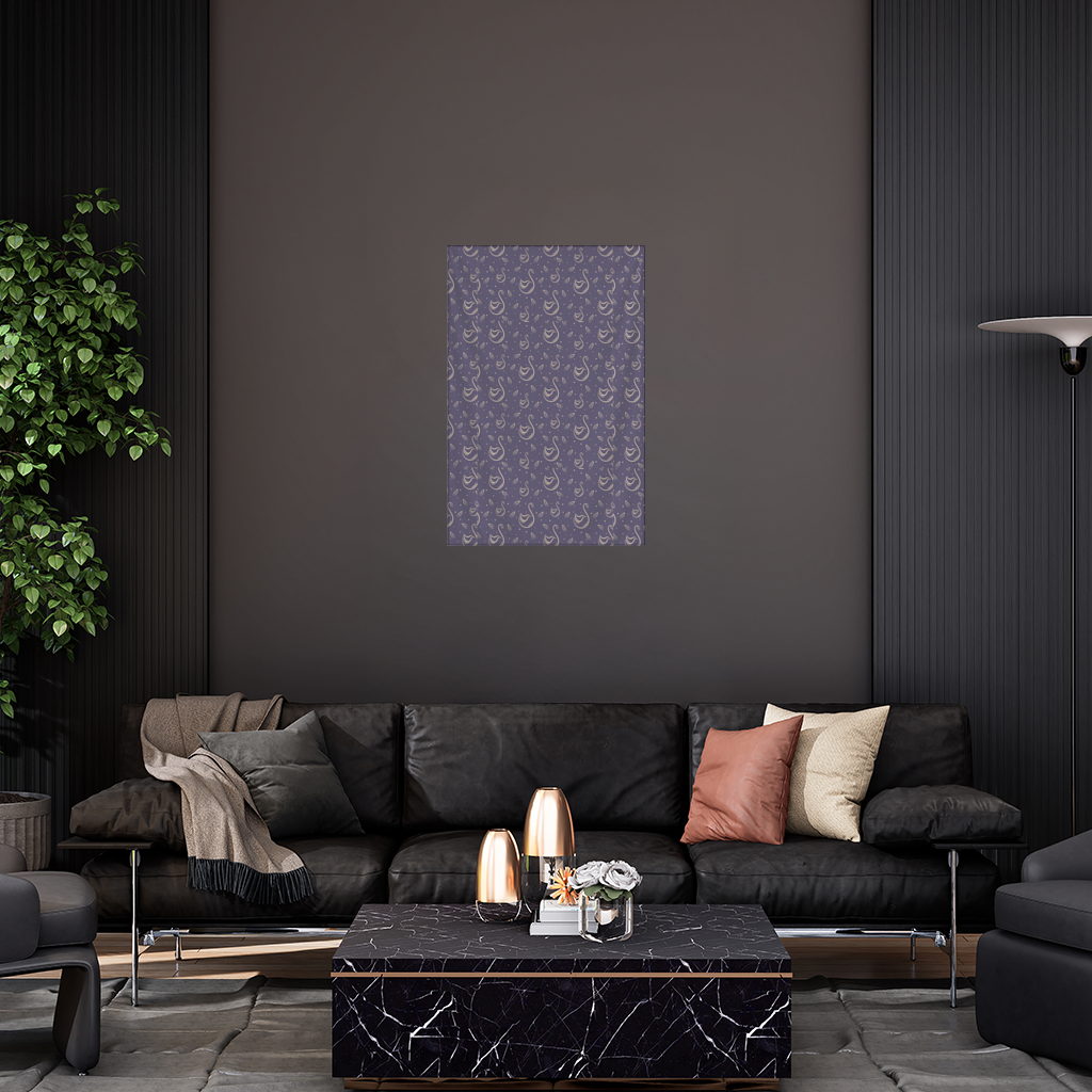 kuğu pattern deseni Wall Tapestry