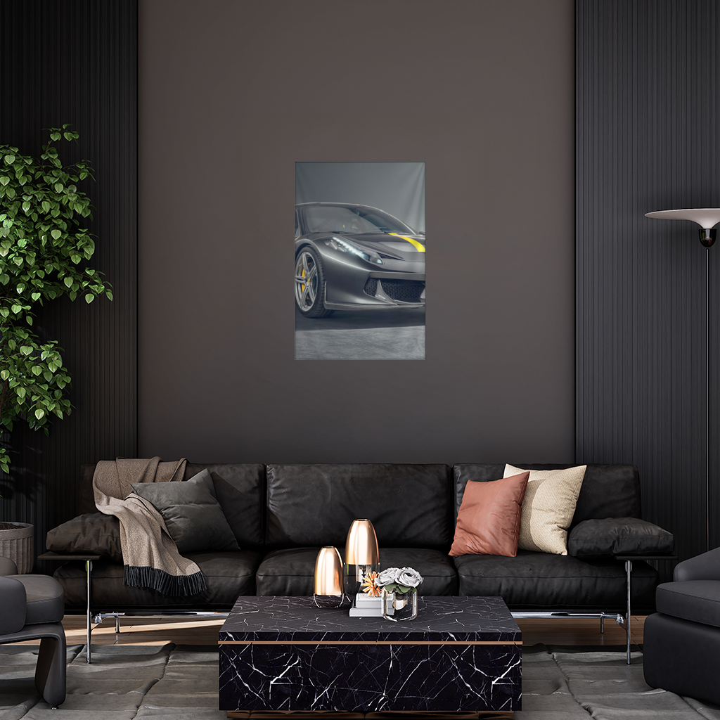 Ferrari 458 Italia Special Carbon Fiber Edition Wall Tapestry