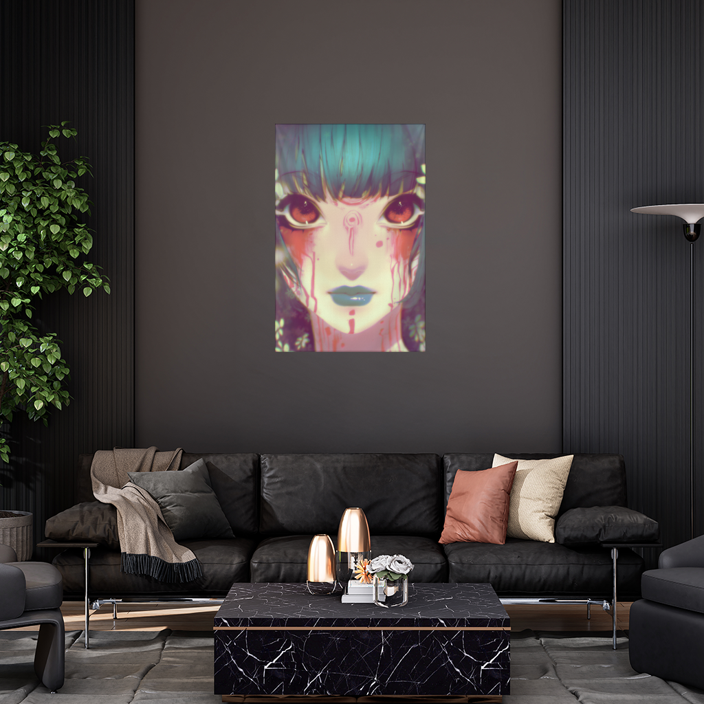 secret green Wall Tapestry