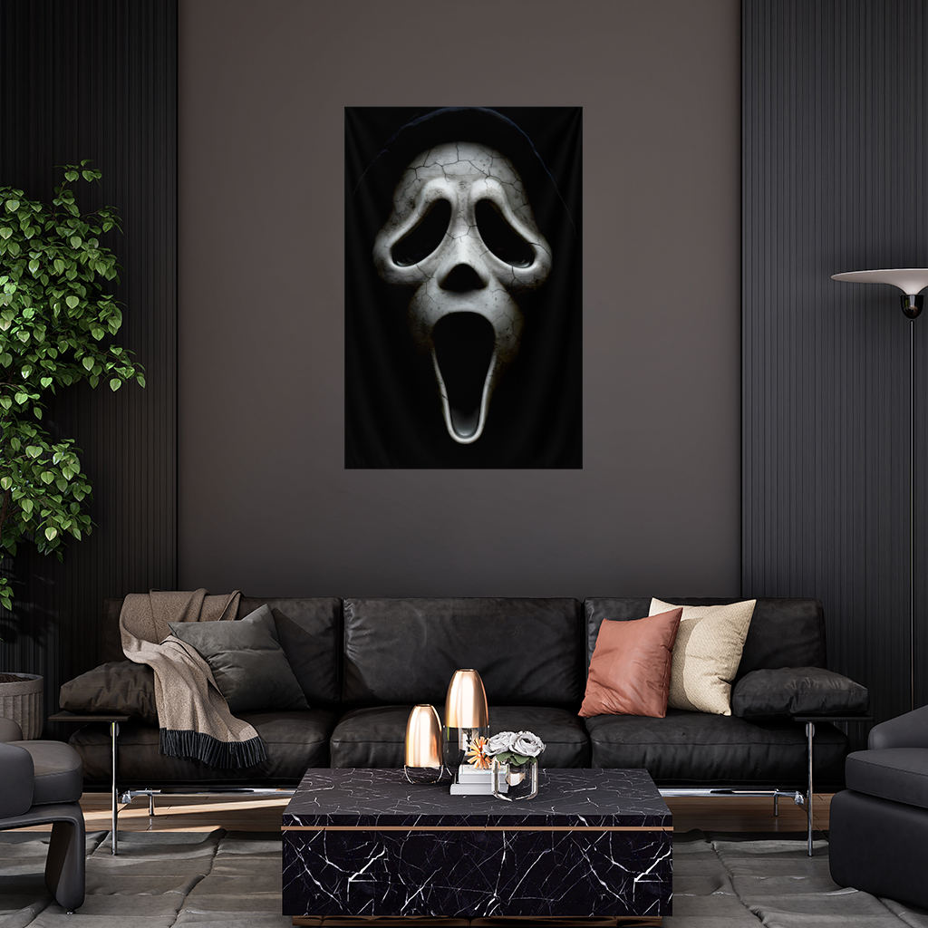Ghostface The Scream from the Shadows Wall Tapestry