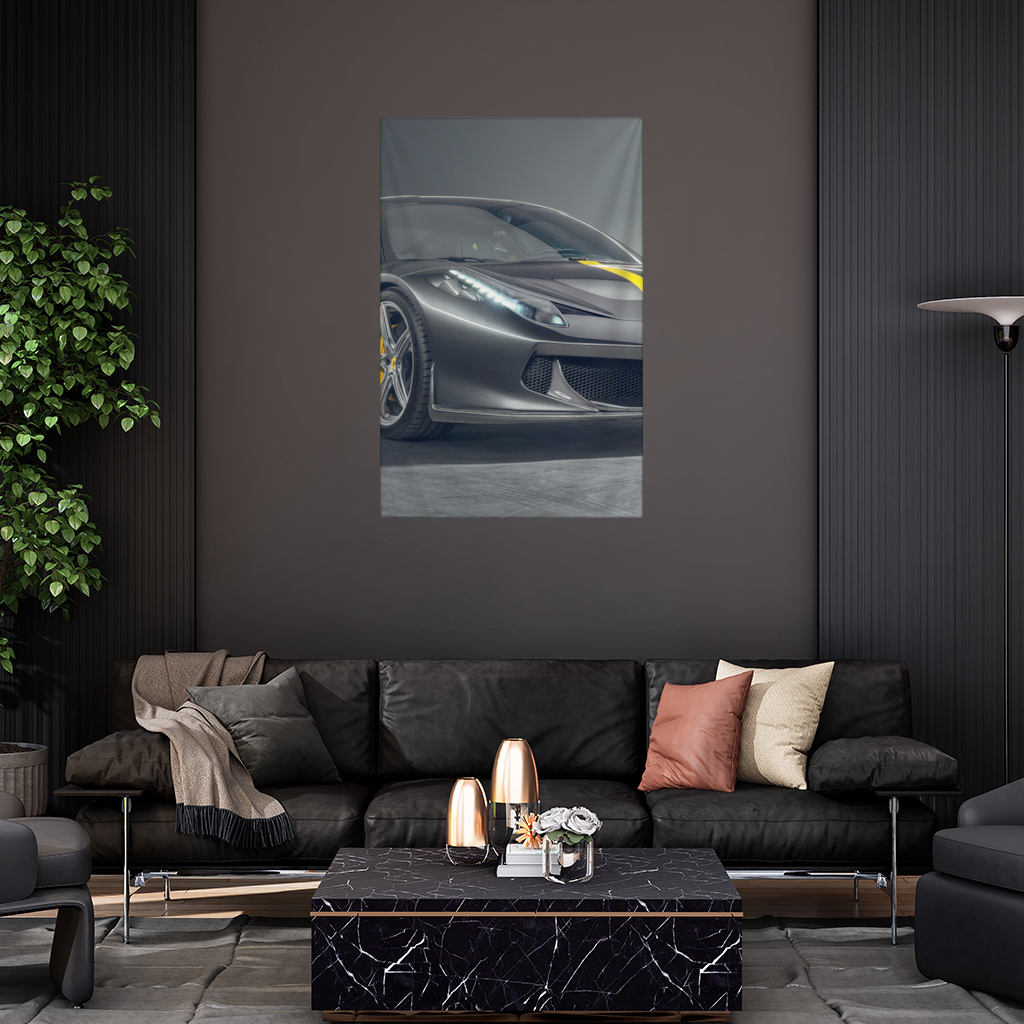 Ferrari 458 Italia Special Carbon Fiber Edition Wall Tapestry