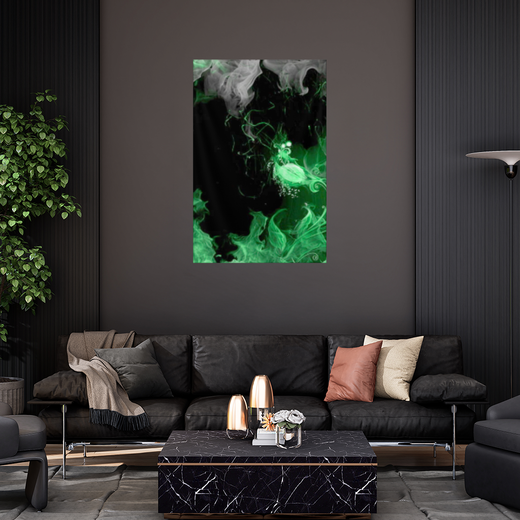 Green and black smokes 