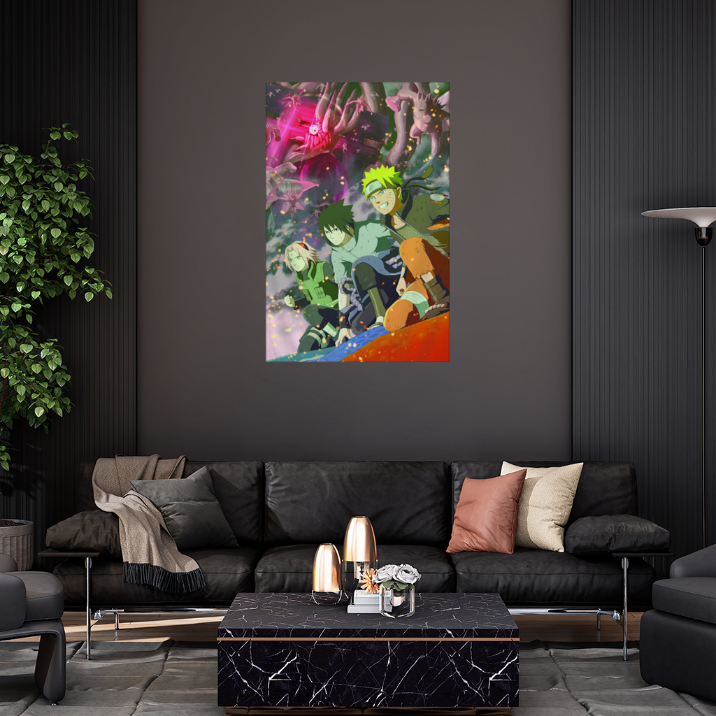 Ninja Takımı Dev Yaratık Savaşı Duvar Örtüsü